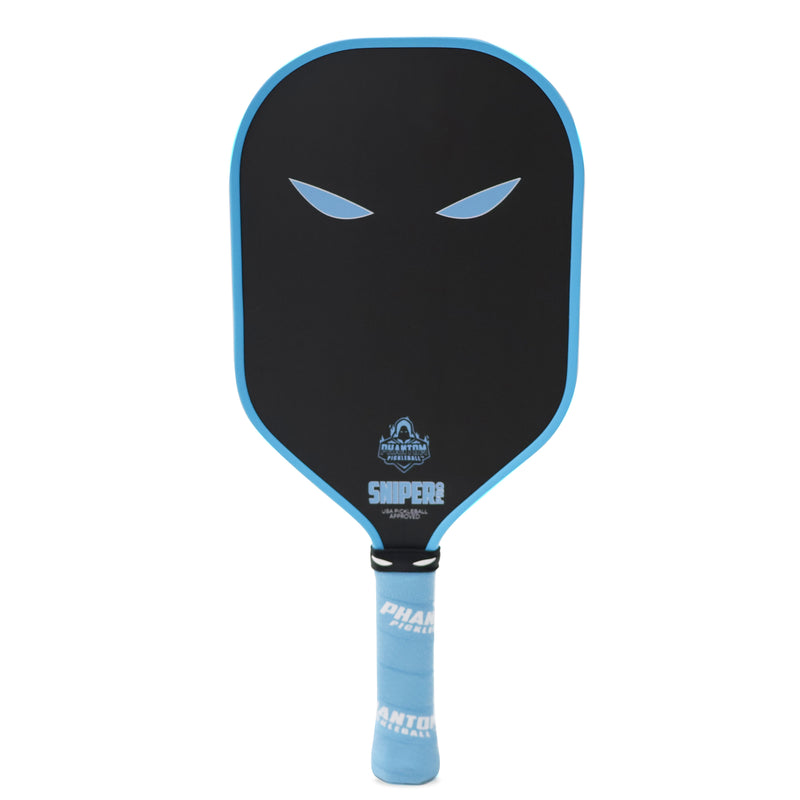 PHANTOM SNIPER PRO 12MM T700 Raw Carbon Fiber Thermoformed Pro Pickleball Paddle w/ Premium Cover